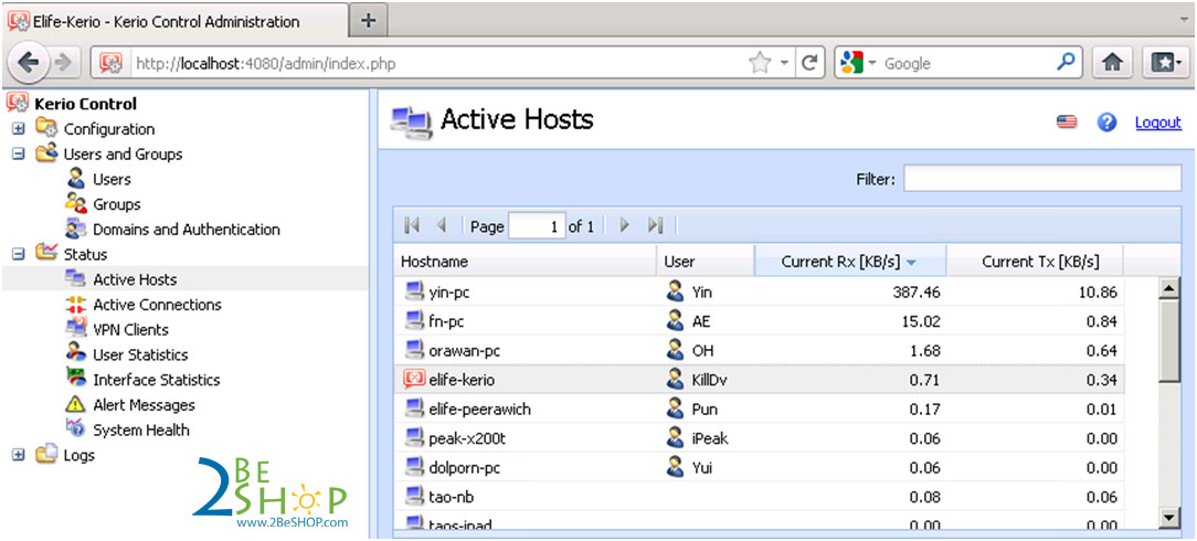 ตรวจสอบ Bandwidth Realtime ของแต่คน 