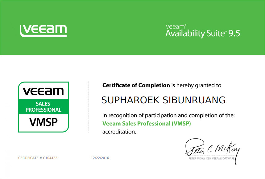VMware Certified Professional 5