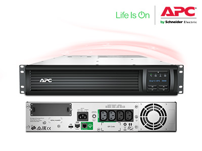 APC Smart-UPS 3000VA LCD RM 2U 230V with SmartConnect (SMT3000RMI2UC)