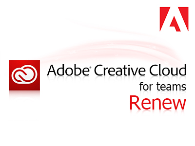 Adobe Creative Cloud for teams Renew (65297756BA01B12)