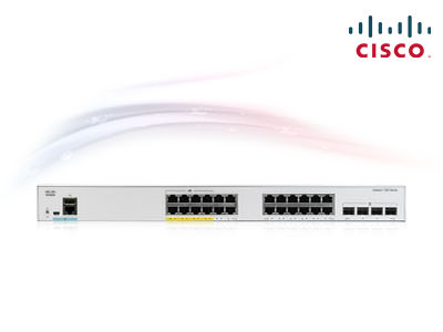Cisco Catalyst 1000 24 Port POE (C1000-24P-4G-L)