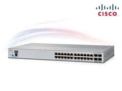 Cisco Catalyst 2960L 24 Port PoE 4x10G (WS-C2960L-24PQ-LL)