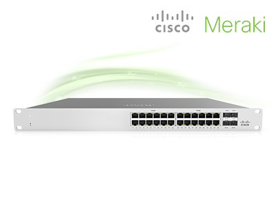 Cisco Meraki MS120 24 Ports 370Watt (MS120-24P-HW)