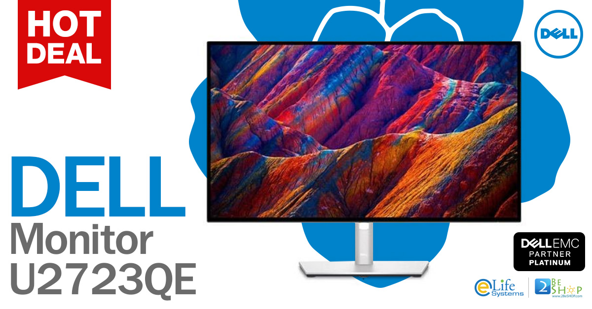 DELL U2723QE 2023年製造 ぼん