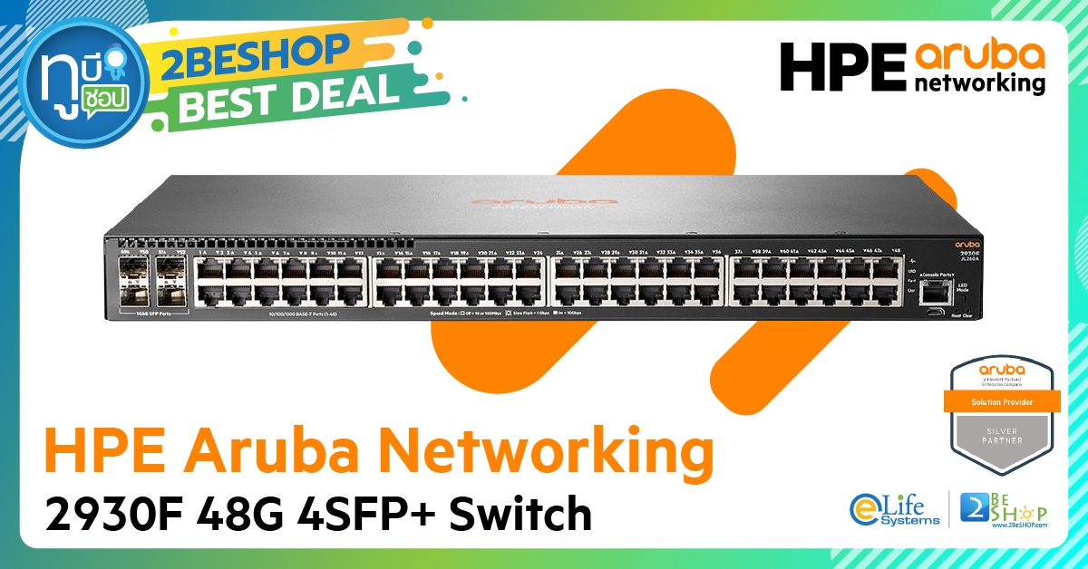 HPE JL259A ARUBA 2930F 24G 【両方】 🌸 4SFPスイッチ