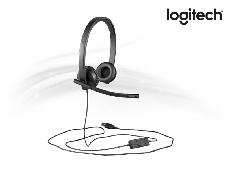 ช้อป [LGT-981-000574] Logitech USB Headset Stereo H570e UC version ...