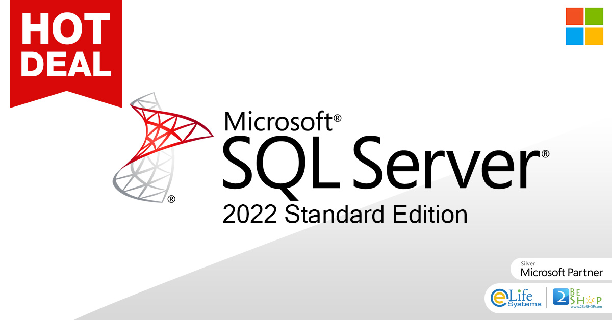 ช้อป [DG7GMGF0M80J_COM] Microsoft SQL Server 2022 Standard Edition ราคา ...