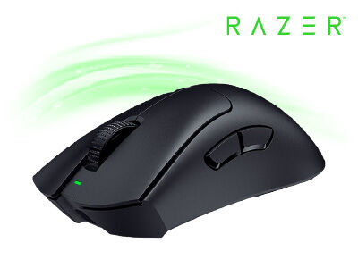 ช้อป [RZ01-04630100-R3A1] RAZER WIRELESS MOUSE DEATHADDER V3 PRO BLACK ...